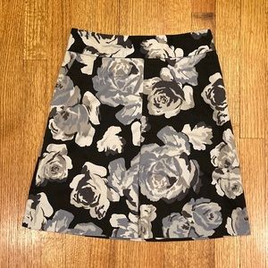 Express Black and Gray Skirt Size 2